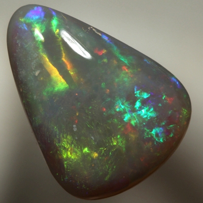 SOLID SEMI BLACK OPAL Chasing rolling Flashes SEE VIDEO
